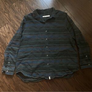 Woolrich Green Triangle Flannel